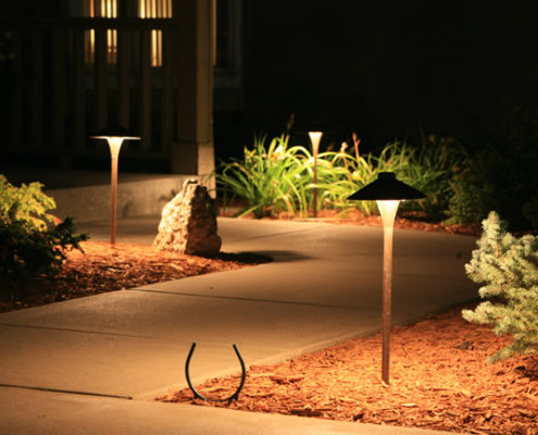 outdoor lighting for landscape lighting in kansas