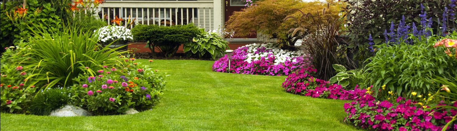 landscaping in Auburn, KS, including flowers and plantings