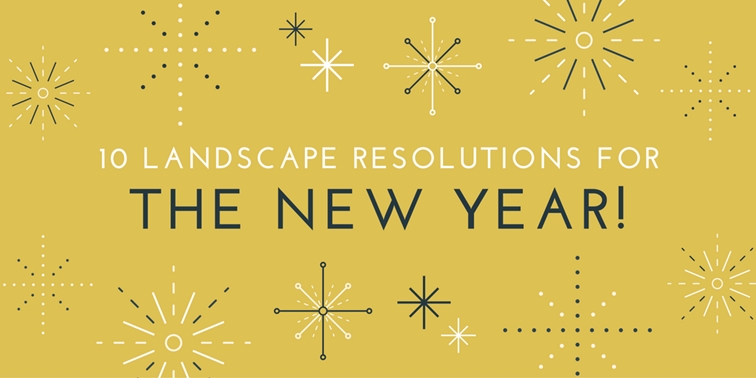landscape and lawn care resolutions for 2017