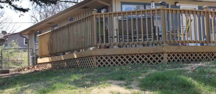 deck installation north topeks ks | lawncare maintenance