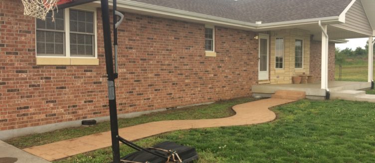 brick walkway topeka ks | landscaping design topeka ks