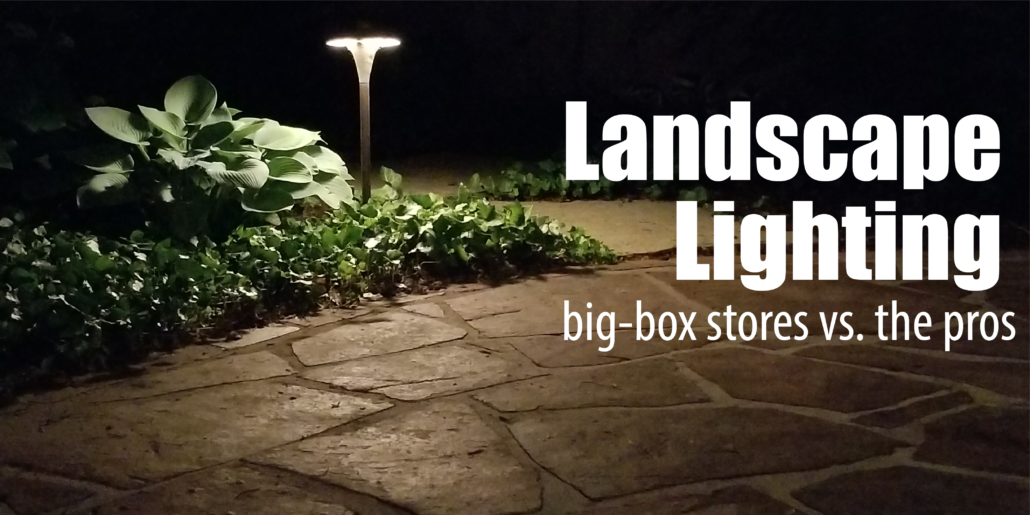 Landscape Lighting Fixtures Big Box, Professional Landscape Lighting Fixtures