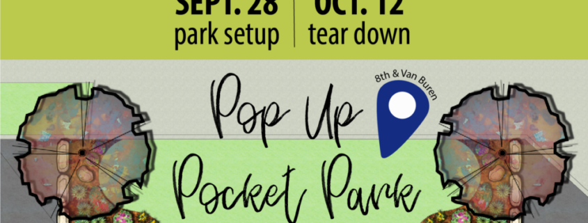 Popup Pocket Park - 8th and Van Buren | Topeka, KS