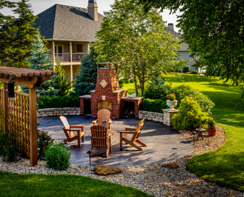 outdoor fireplace auburn ks | patio installation meriden ks