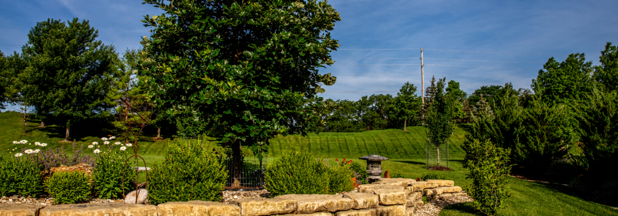 landscaping ideas aurburn ks | retaining wall topeka ks