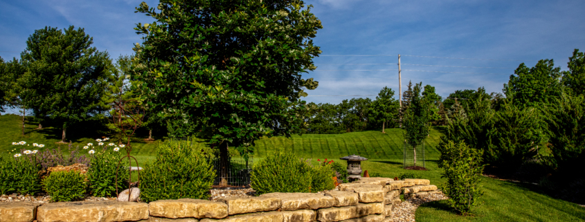 landscaping ideas aurburn ks | retaining wall topeka ks